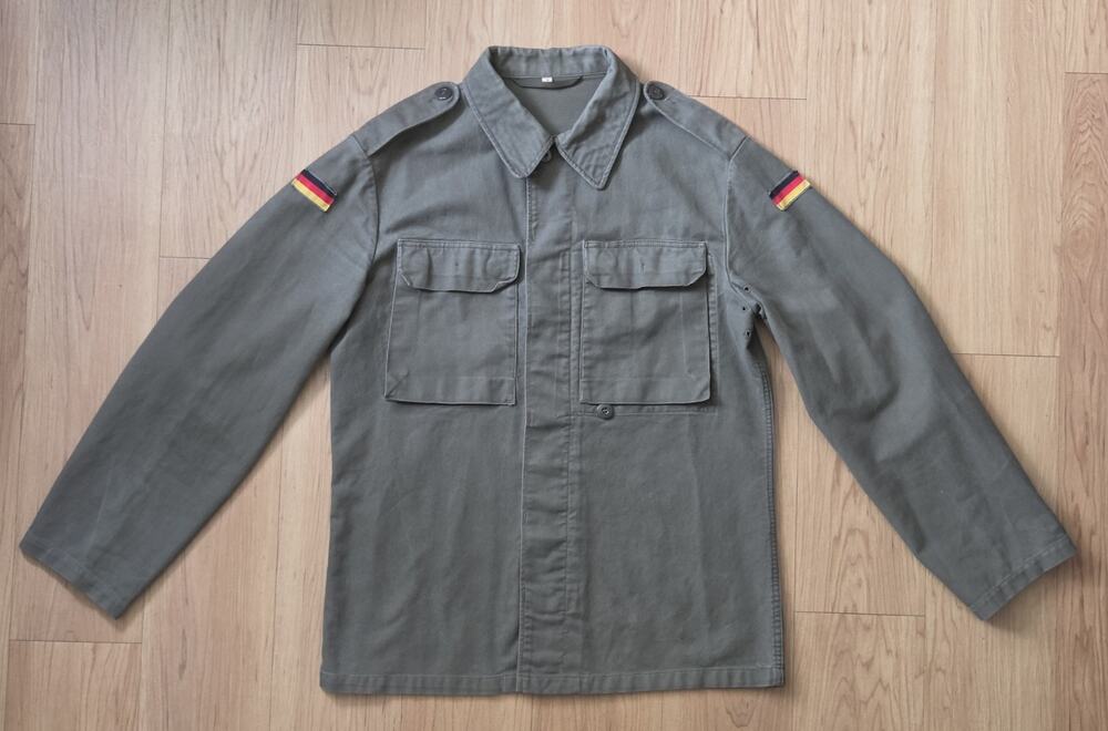 Vintage Marquardt Schulz German Military Canvas Cotton Jacket Grunge Size 6/S